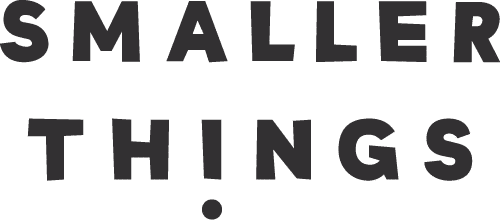 Smaller Things logo.