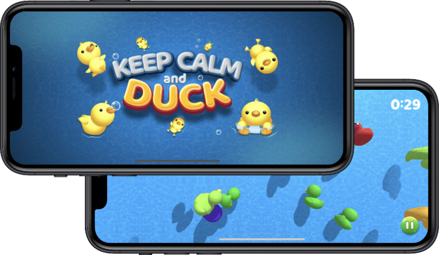 Keep Calm and Duck gameplay screenshot.